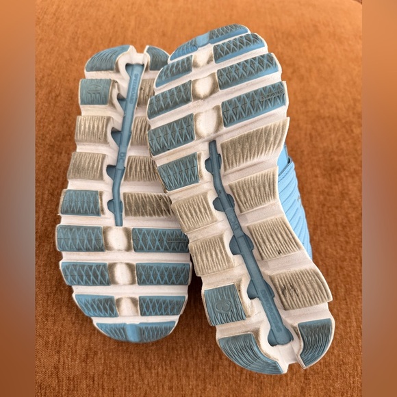 On Cloud Women's Athletic Shoes in Sky Blue - Picture 9 of 9